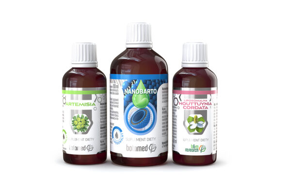 ZESTAW NANOBARTO + ARTEMISIA + HOUTTUYNIA CORDATA